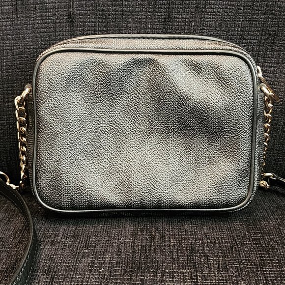 Michael Kors Black Jet Set Monogram Crossbody Bag - Picture 3 of 6